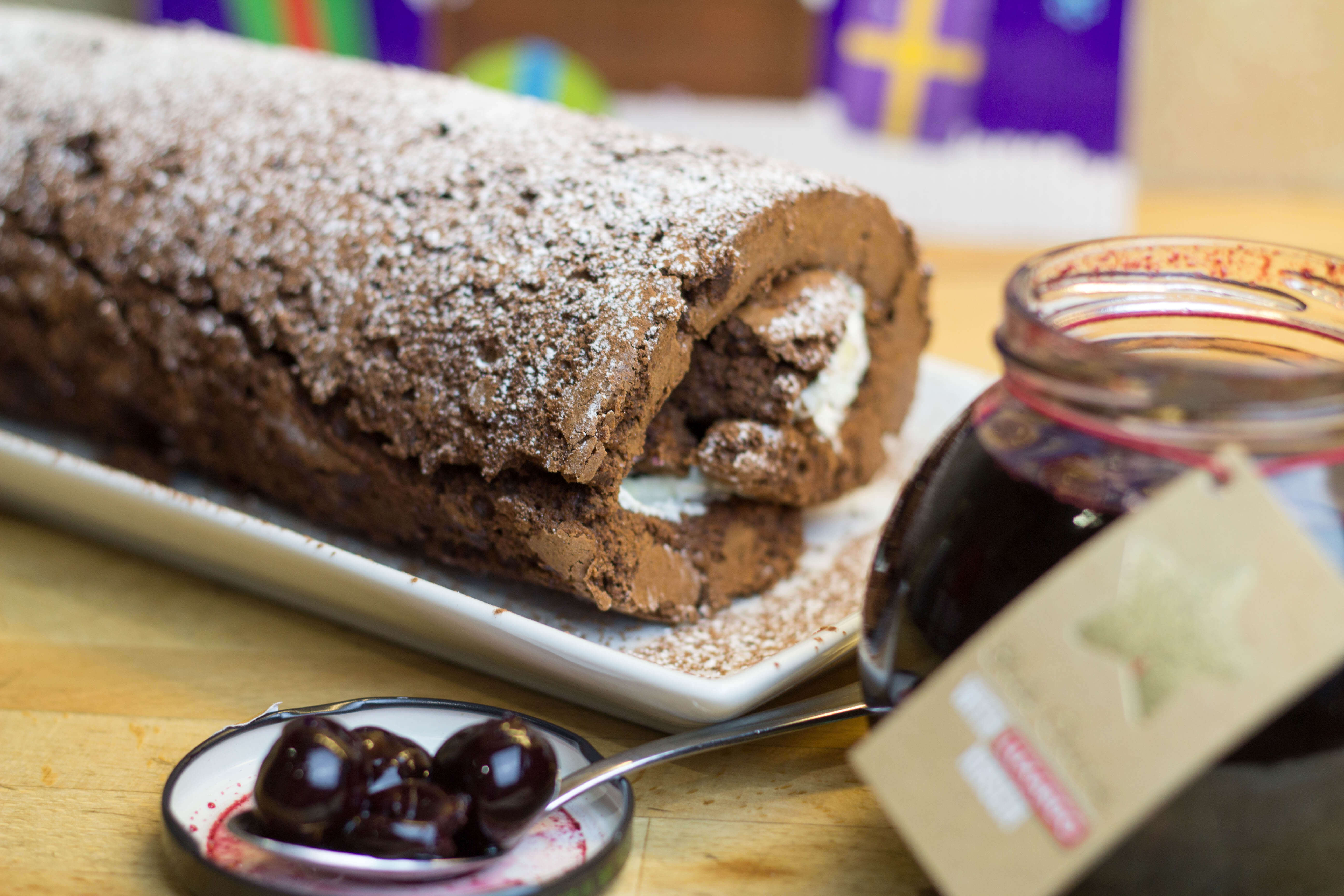 Chocolate roulade