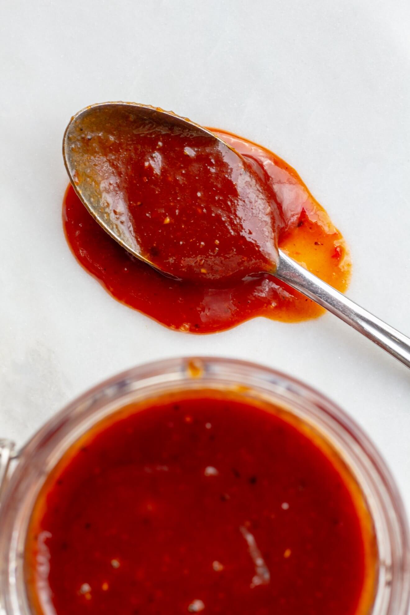 Kansas City Style Sweet and Spicy Chilli BBQ Sauce